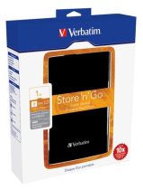 VERBATIM 2,5" 1TB USB3.0 BLACK