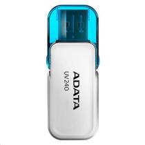 ADATA UV240 32GB USB WHITE (VHODNE PRE POTLAC), AUV240-32G-RWH