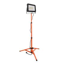 SOLIGHT WM-100W-FVL LED VONK. REFLEKTOR PRO S VYS. STOJ., 100W, 9200LM, KABEL SO ZASTR., AC 230V vystavený kus