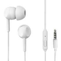 HAMA 132480 THOMSON SLUCHADLA S MIKROFONOM EAR3005, SILIKONOVE STUPLE, BIELE