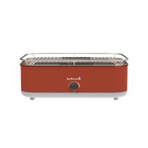 BARBECOOK ELEKTRICKY STOLNY GRIL BC-ELE-1001 E-CARLO, CERVENY vystavený kus