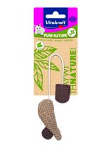 VITAKRAFT HRACKA NATURE MYS S CATNIPOM, CCA 14X3 CM, 2459381