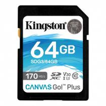 KINGSTON 64GB SDXC U3 V30 170/70MB/S SDG3/64GB