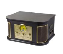TECHNAXX BLUETOOTH PREHRAVAC CD/GRAMOFON/KAZETA, KONVERTOR - PREVOD DO MP3 FORMATU (TX-103) vystavený kus