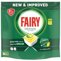 JAR FAIRY KAPSULE ALL-IN-ONE 100KS LEMON vystavený kus