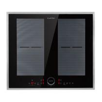 KLARSTEIN DELICATESSA 60 PRIME, INDUKCNA VARNA DOSKA, 4 ZONY, 7000W, CASOVAC, CIERNA, 10035266
