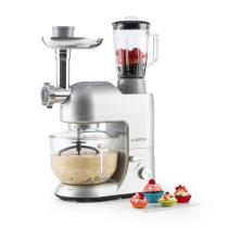 KLARSTEIN LUCIA ARGENTEA 2G KUCHYNSKY ROBOT, MIXER, MLYNCEK NA MASO, 1200W, BPA-FREE, 10031675