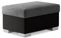 ELTAP POUF R4, SAWANA 05, SOFT 11, DARK GRAY, 29558