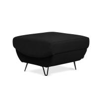 ELTAP SILVA PUF, FLORES 10, BLACK, 29795