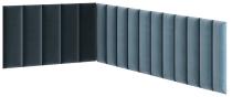 ELTAP QUADRATTA 100X220X50, MONOLITH 76, BLUE, 30340