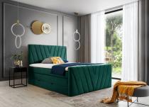 ELTAP CANDICE 180X200, NUBE 35, DARK GREEN, 23087