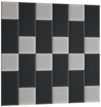 ELTAP QUADRATTA 180X180, MONOLITH 84, MONOLITH 97, GRAY, 62659