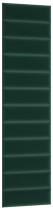 ELTAP QUADRATTA 50X240, MONOLITH 37, DARK GREEN, 30336