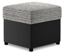 ELTAP POUF R3, BERLIN 01, SOFT 11, GRAY, 29548