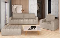 ELTAP LAZARO 3+1+PUF, PAROS 02, BEIGE, 27278