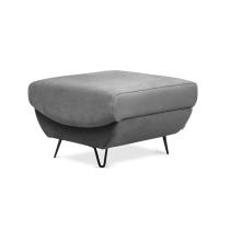 ELTAP SILVA PUF, VELVETMAT 4, GRAY, 29789
