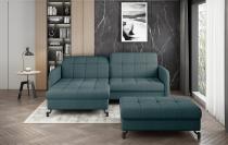ELTAP ROHOVY LORELLE + POUF, GRANDE 75, BLUE, LEFT, 27593