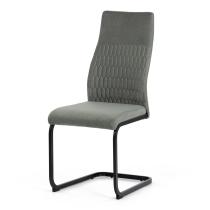 AUTRONIC DCL-X7018 GRN2 Židle jídelní, zelená látka, černý kov