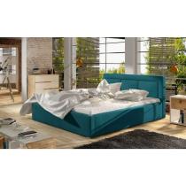 ELTAP BELLUNO 180X200 STELAZ Z KOVU./PLYNOVY ZDVIHAC/KONTAJNER, MAT VELVET 75, BLUE, 22843