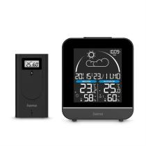 HAMA 222218 LA GOMERA, DIGITALNA METEOSTANICA, VA DISPLEJ, BEZDROTOVY SENZOR, SIETOVY ZDROJ, 2 AA vystavený kus