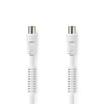 NEDIS CSGP40020WT150 KOAXIALNY KABEL 120 DB, IEC ZASTRCKA, ZASUVKA, 15 M, BIELA FARBA