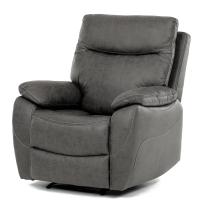 AUTRONIC TV-4092 GREY3 TV a relaxační křeslo s manuálním ovládáním, potah šedá látka v dekoru vintag