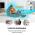 ONECONCEPT FRESHBOXX, CHLADIC VZDUCHU, 3V1, 65W, 360M3/H, 3 SILY PRUDENIA VZDUCHU, BIELY, 10034629