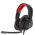 MARVO HG8958, SLUCHADLA S MIKROFONOM, OVLADANIE HLASITOSTI, HERNA, CIERNA