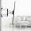HAMA 220838 NASTENNY DRZIAK TV XL, POHYBLIVY, 800X600, BIELY/CIERNY