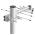 EMOS J0806 ANTENA UNIVERZALNA VILLAGE FISH–V700, DVB-T2, DAB, FILTER LTE/4G/5G