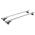 NORDRIVE HELIO IN-RAIL, COMPLETE SET ALUMINIUM ROOF BARS - L - EVOS IA