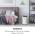 KLARSTEIN DRYFY PRO CONNECT, ODVLH. VZDUCHU, WIFI, KOMPRESIA, 20 L/D, 20 M2, 370 W, BIELY, 10034119