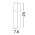 NOVA LUCE SVIETIDLO STICK FLOOR GREY 2 ZAHRADNY STLPIK, IP 54, E27