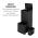 KLARSTEIN ROYAL TRASH MATTE BLACK, ODPADKOVY KOS SO SENZOROM, 72 L, USLACHTILA OCEL, MATNA, 10035365