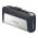 SANDISK ULTRA DUAL USB-C DRIVE 128 GB SDDDC2-128G-G46