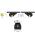 NORDRIVE SILENZIO RAIL, COMPLETE SET ALUMINIUM ROOF BARS - M - EVOS RA