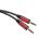 EMOS SM5001 3,5MM ST/M-3,5MM ST/M 1,5M CIERNA