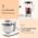KLARSTEIN LUCIA ELEGANCE, KUCHYNSKY ROBOT, MIXER, MLYNCEK NA MASO, 2000W, BEZ BPA, 10035640