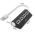 HAMA 200119 USB HUB, 4 PORTY, USB 2.0, CIERNY