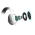 HAMA 186024 URAGE GAMINGOVY HEADSET SOUNDZ 800 7.1, CIERNY