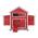 ONECONCEPT VILLA HAHNENKAMM, KURIN, 6 HNIEZD, 157 X 113 X 100 CM, DREVO, 10030299