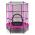 KLARFIT ROCKETKID 140 CM TRAMPOLINA