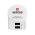 SKROSS DC10 EURO USB NABIJACI ADAPTER, 2400MA, 2X USB VYSTUP