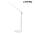 COLORWAY LED STOLNA LAMPA CW SO ZABUDOVANOU BATERIOU, BIELA (CW-DL02B-W) vystavený kus