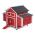 ONECONCEPT VILLA HAHNENKAMM, KURIN, 6 HNIEZD, 157 X 113 X 100 CM, DREVO, 10030299