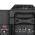 AUNA DISGO BOX 360, BT KARAOKE SYSTEM, 2 MIKROFONY, HDMI, BT, LED, USB, KOLIESKA, CIERNY, 10031975