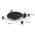 AUNA TT-PURE, GRAMOFON, AKRYLOVE SKLO, 33 1/3 A 45 OT./MIN., PREDZOSILNOVAC, 10032896