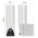 EMOS H4054 GOSMART IP KAMERA VONKAJSIA IP-300 TORCH BIELA
