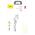 BASEUS SLUCHADLA BLUETOOTH, MAGNETICKE, S USB BIELE (NGCX-02)