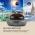 BLUMFELDT OCEAN PLANET, SOLARNA FONTANA, 200 L/H, SOLARNY PANEL, 2 W, AKU, LED, POLYRESIN, 10033275